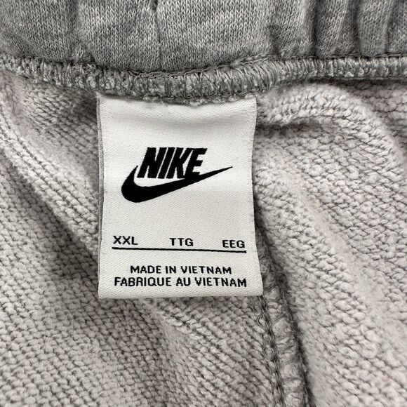 NIKE SPORTSWEAR - Men's Size XXL Gray Athletic Repeat Fleece Cargo Jogger Pants - Picture 8 of 13